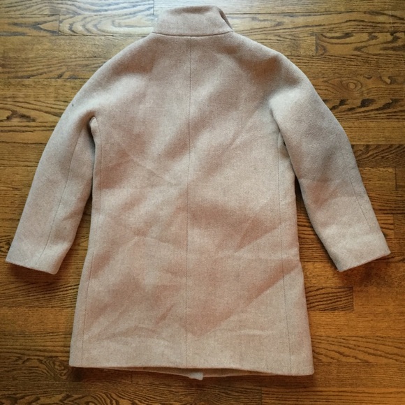 SOLD J.Crew Stadium Cloth Cocoon Coat Camel 8P - Picture 3 of 6